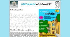 Desktop Screenshot of istvanert.szigbp.hu